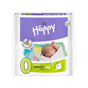 Подгузники "Happy" New Born Before 46 шт.