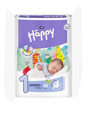 Подгузники "Happy" New Born Before 42 шт.