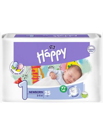 Подгузники "Happy" New Born  25 шт.