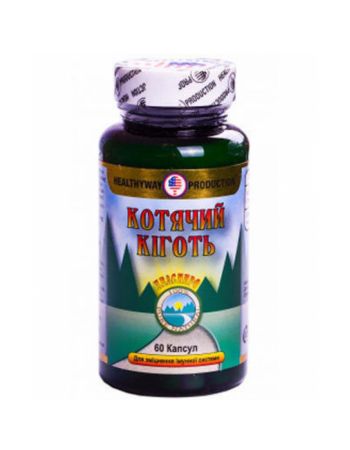 Американский бад "Кошачий коготь" Healthyway Production (60 капсул)