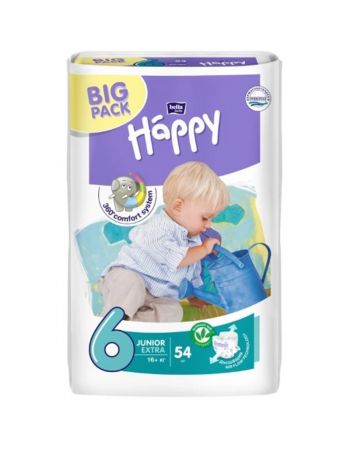 Підгузки дитячі Happy BELLA BABY junior extra. (вага 16 +)