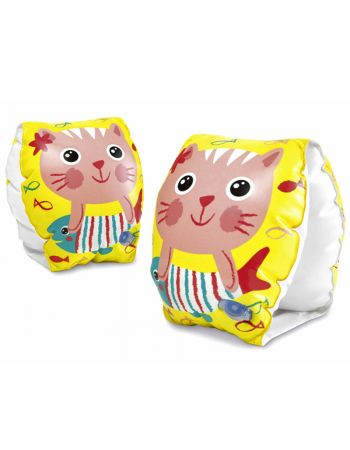 Нарукавники "Щасливе кошенятко" INTEX (р. 20*15 см)