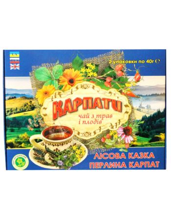 Набор чая 2шт "Карпатские травы" "Карпатский"