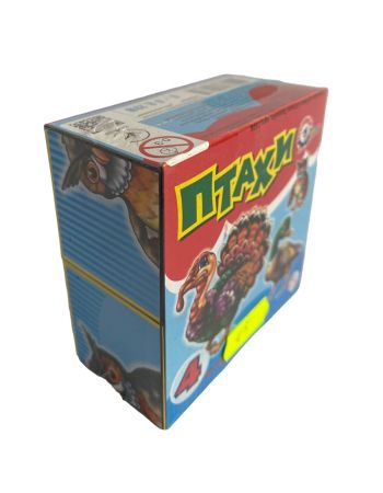 Игральные детские кубики "Птицы" (4 кубика)