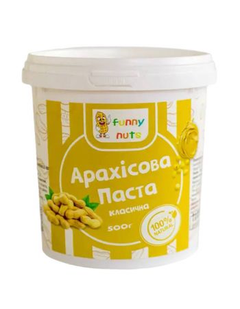Арахисовая паста арахис-100%-500г Natural