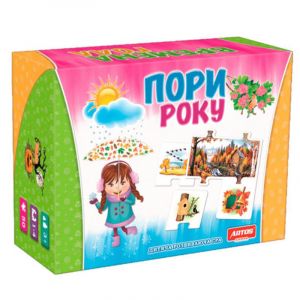 Розвиваючі пазли "Пори року" 3+