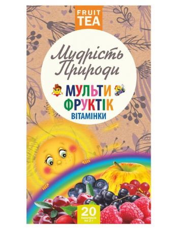 Чай Мультифруктик витаминки ТМ Полесский чай (20-пакетиков)