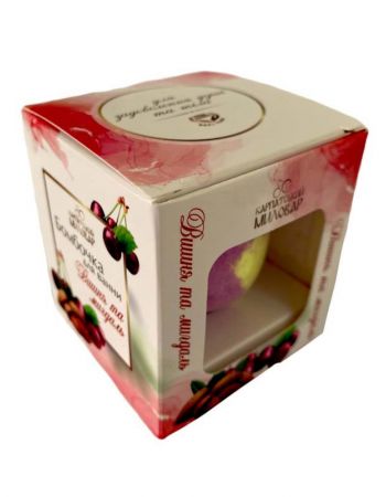 Бомбочка для ванни вишня та мигдаль 60 г 