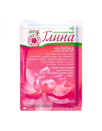 Глина косметична червона 60г 