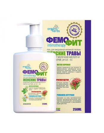 Гель для інтимної гігієни Organic Herbs Фемофіт