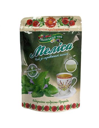 Чай "Мелисса" ТМ "Полесский чай"