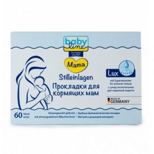 Прокладки для мам із супер поглиначем LUX baby line 60 шт