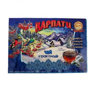 Набор натурального чая из трав и плодов Карпаты (160 г)