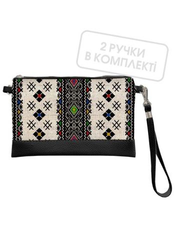 Клатч через плечо Украинский орнамент торжественный