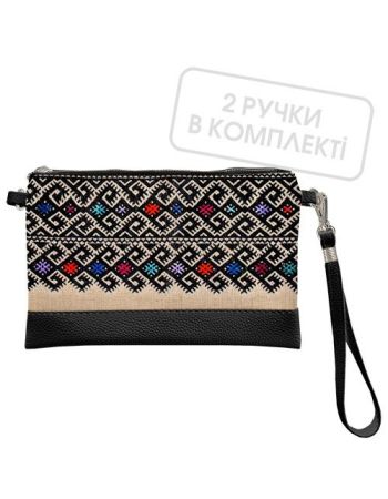 Клатч через плечо Украинский орнамент оригинальный Клатч через плечо Украинский орнамент оригинальный