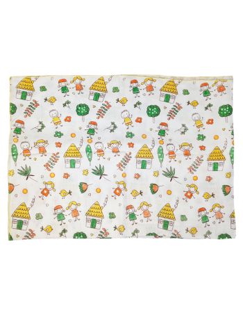 Пеленка муслиновая Дети 75x100 см Пеленка муслиновая Дети 75x100 см