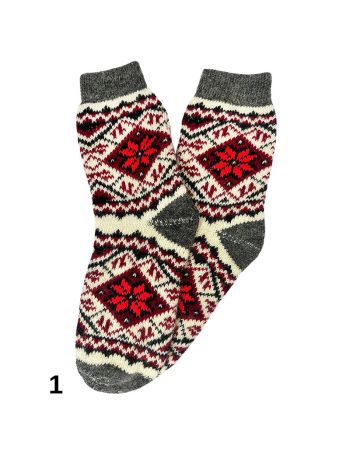 Носки шерстяные с рисунком мужские (размер 42-44) soks-0001 Носки шерстяные с рисунком мужские (размер 42-44) soks-0001