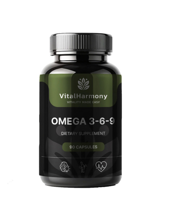 VitalHarmony Омега 3-6-9 - 90 капсул оmega-01 VitalHarmony Омега 3-6-9 - 90 капсул оmega-01