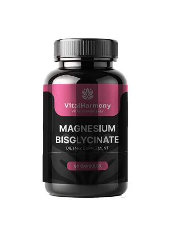 VitalHarmony Магній Бісгліцинат 90 капсул