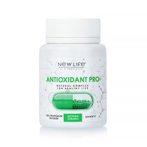 Antioxidant Pro антиоксидантний комплекс 60 капсул Нове Життя