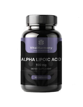 VitalHarmony Альфа-липоевая кислота 100 мг 90 капсул