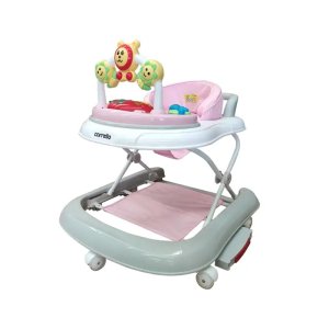 Ходунки CARRELLO Libero CRL-9602/3 Pink 3 в 1 (ходунки, гойдалка, каталка)
