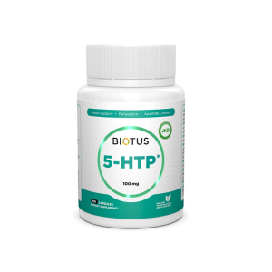 5-HTP (5-гидрокситриптофан) Biotus 5-HTP капсулы по 100 мг №60