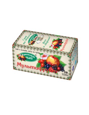 Карпатский чай Мультифрукт в пакетиках 20шт