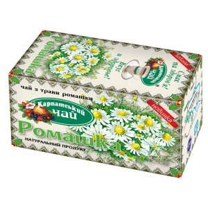 Карпатський чай Ромашка у пакетиках 20шт