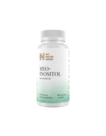 Мио-инозитол Myo-Inositol My Nutri Week 120 капсул Мио-инозитол Myo-Inositol My Nutri Week 120 капсул
