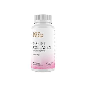 Морський колаген Marine Collagen My Nutri Week 2000 мг 120 капсул