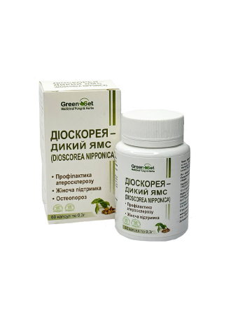 Диоскорея – Дикий Ямс (60 капсул) – профилактика атеросклероза, женская поддержка