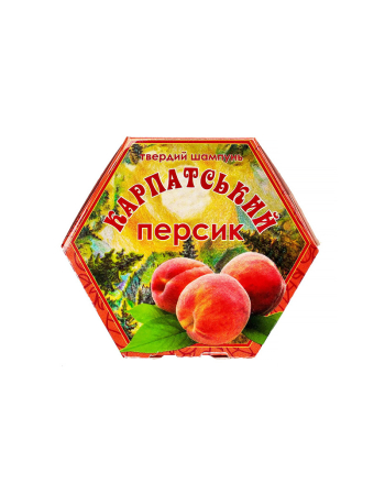 Твердий шампунь Персик