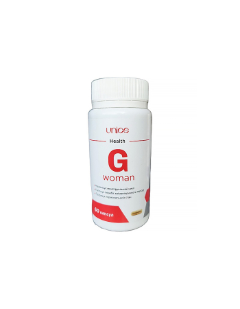 Диетическая добавка G WOMAN UNICE, 60 капсул