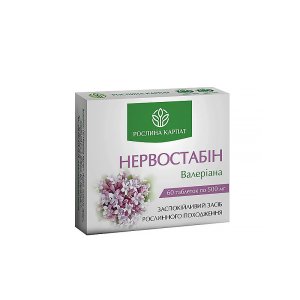 Нервостабин для снижения нервного напряжения и нормализации сна 60 таблеток