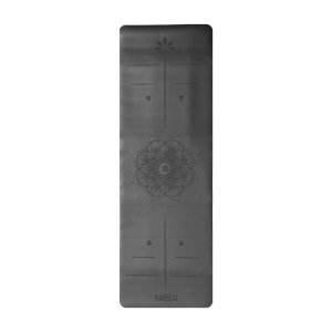 Килимок для йоги Ganesh Align Amber Black 183×61×0.4 см