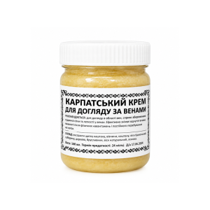 Карпатський крем для догляду за венами 100 мл
